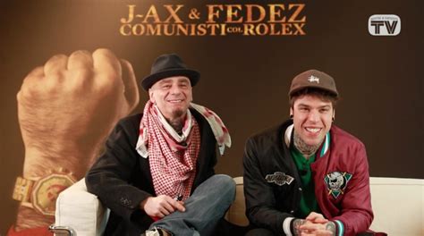 j ax e fedez comunisti col rolex canzoni